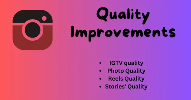 quality improvements Instander